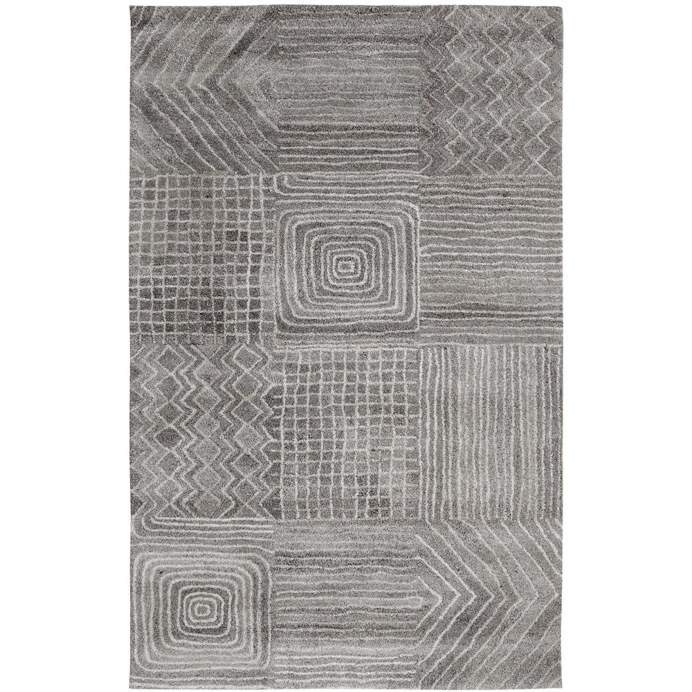 Dynamic Rugs 7804-719 Posh 2 Ft. X 4 Ft. Rectangle Rug in Grays